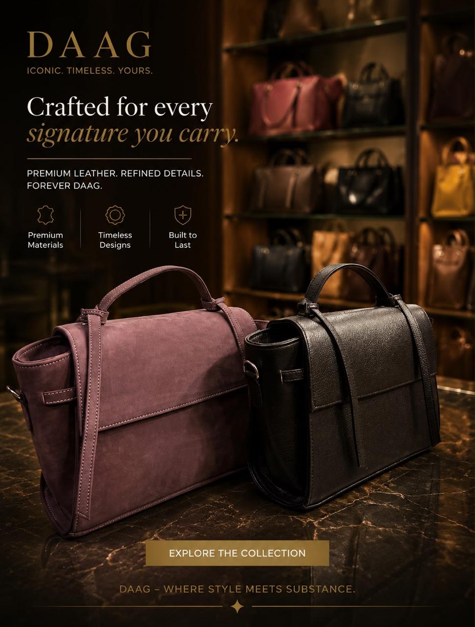 DAAG premium leather collection